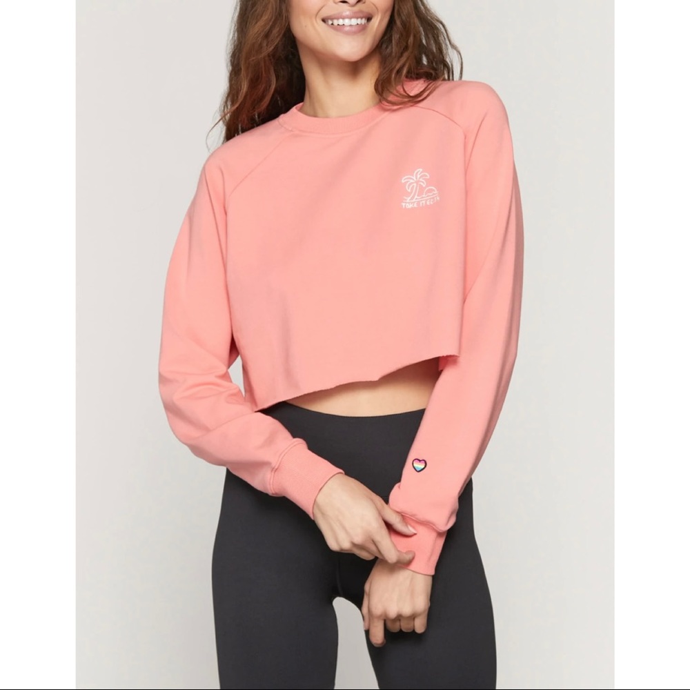 NEW Spiritual Gangster Crop Sweatshirt